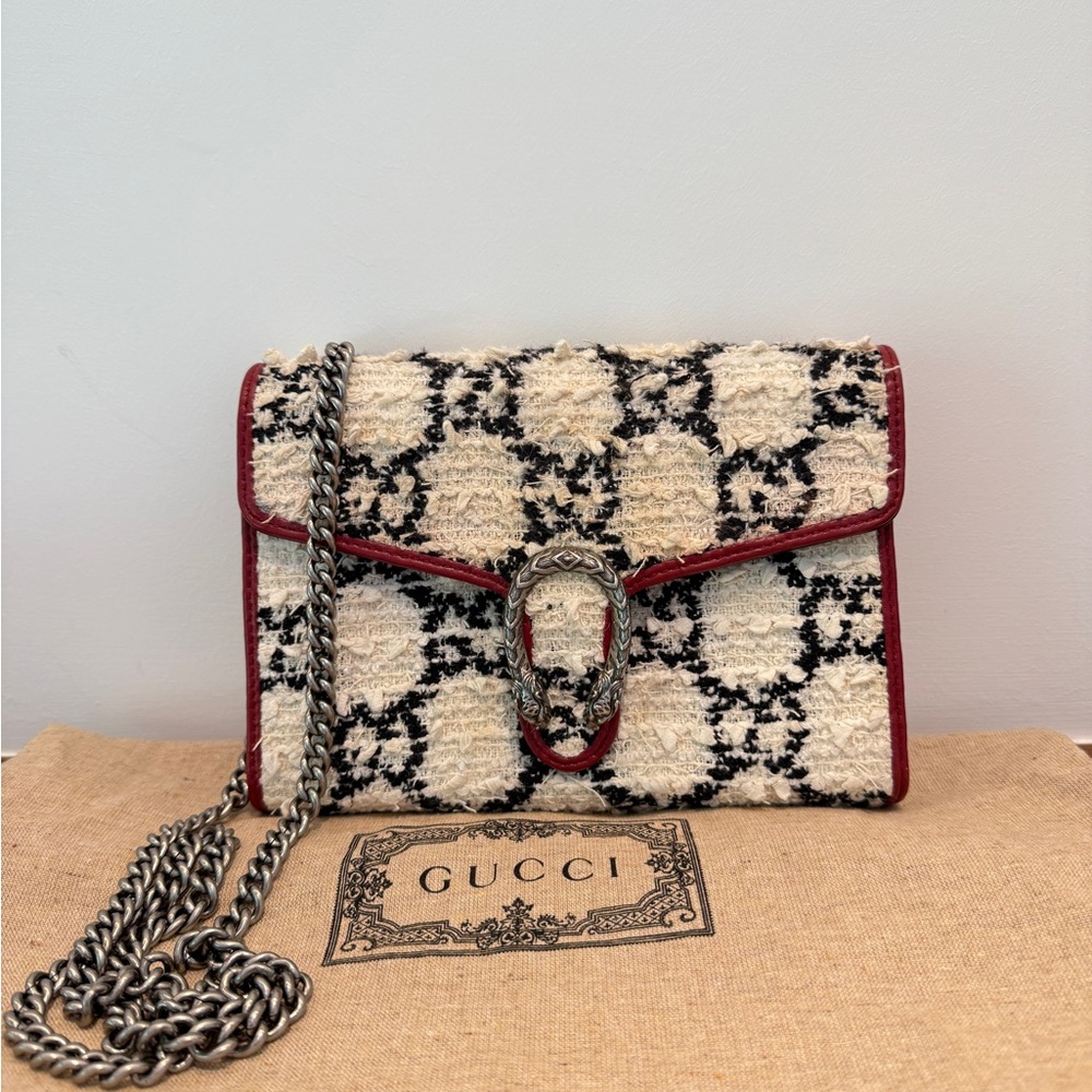 Gucci tween Dionysus WOC in tweed